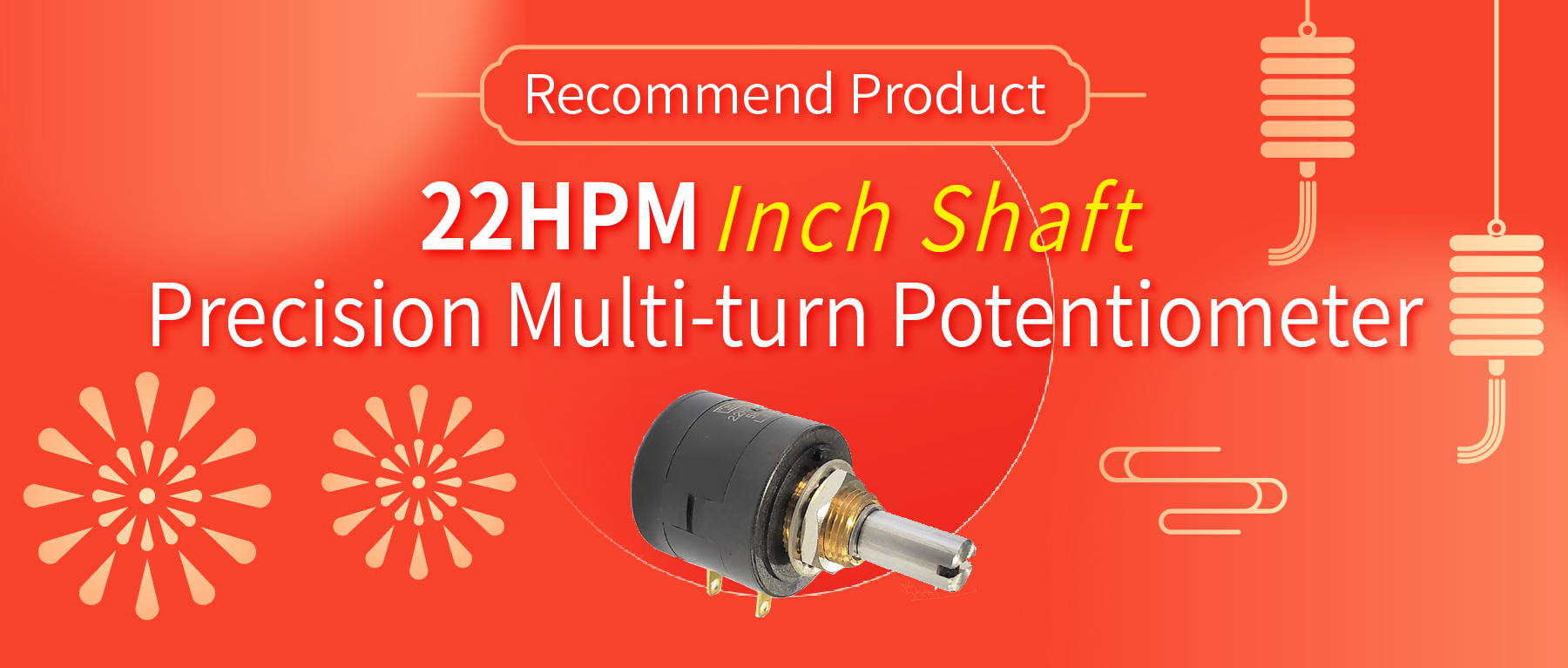 The 22HPM multi-turn wire-wound potentiometer [inch shaft] has influentially entered the market, to &lsquo;rolled&rsquo; into the competitive track...